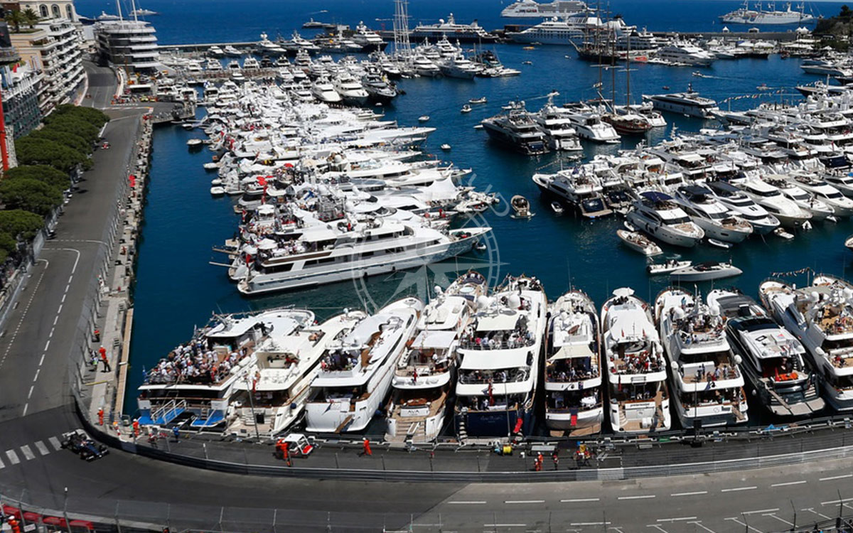 location yacht grand prix monaco