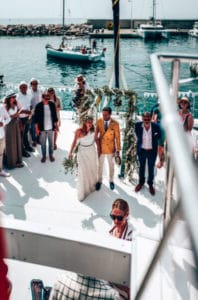 Organisez votre mariage de rêve à bord d'un yacht à quai | Arthaud Yachting