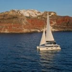 Yacht charter in Santorini | Premium Yacht Tour | Arthaud Yachting